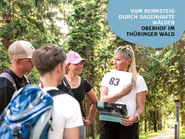 Vom Rennsteig durch sagenhafte Wälder